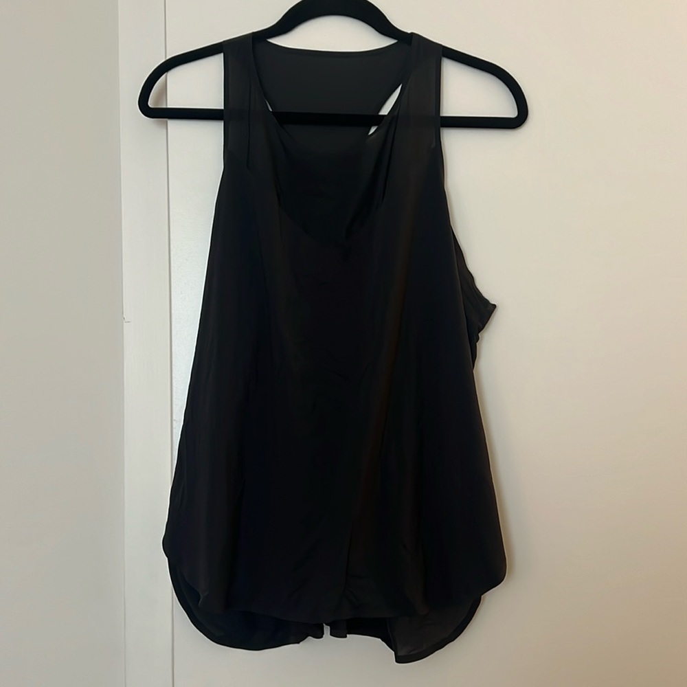 EUC size large black athleta tank